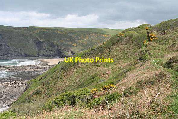 Photo 6"x4" St Gennys: heading for Crackington Haven Crackington Haven c2009