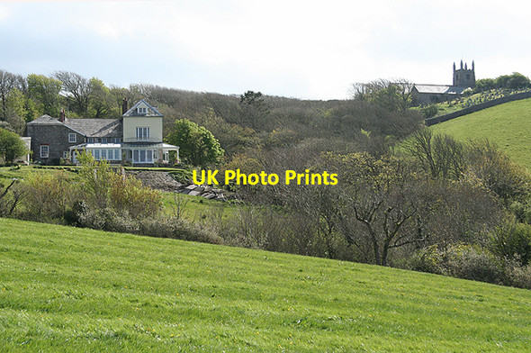 Photo 6"x4" St Gennys: nearing Churchtown Mineshope c2009