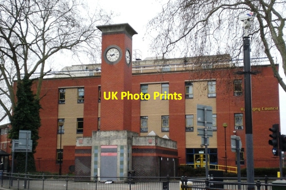 Photo 6"x4" Haringey Council building, High Road N15 Stoke Newington c2009