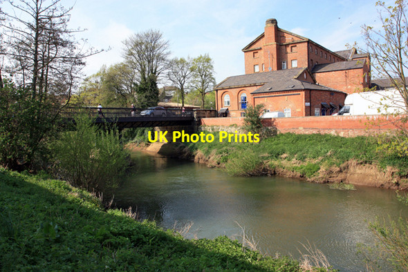 Photo 6"x4" River Derwent and the Flour Mill, Norton Malton\/SE7871 c2009