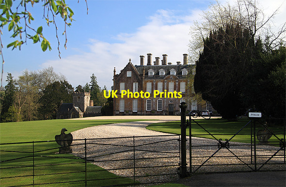 Photo 6"x4" Melbury House and Church Melbury Sampford c2009