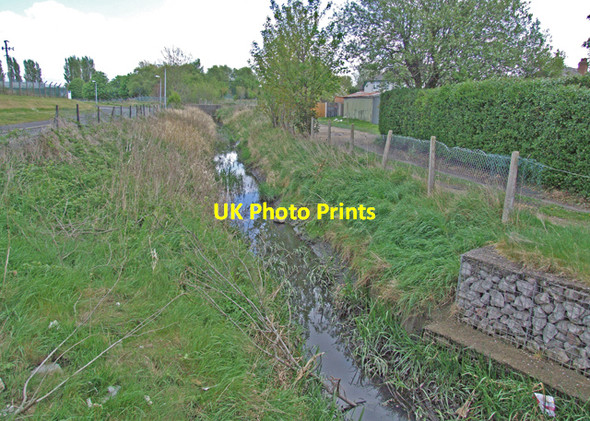 Photo 6"x4" Drainage ditch Garden City\/SJ3269 c2009