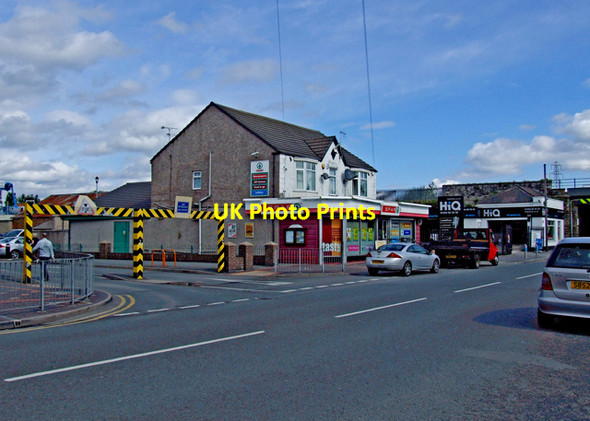 Photo 6"x4" Station Road Connah's Quay c2009