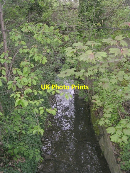 Photo 6"x4" Stream - Northfield Lane, near Wakefield Road Horbury c2009