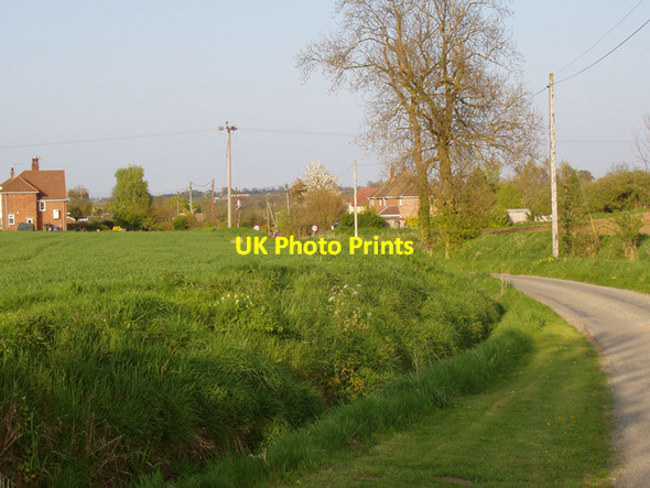 Photo 6"x4" Whepstead Road Hawstead Brook Green\/TL8658 c2009