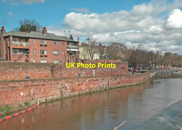Photo 6"x4" View from the bridge Chester c2004 P1