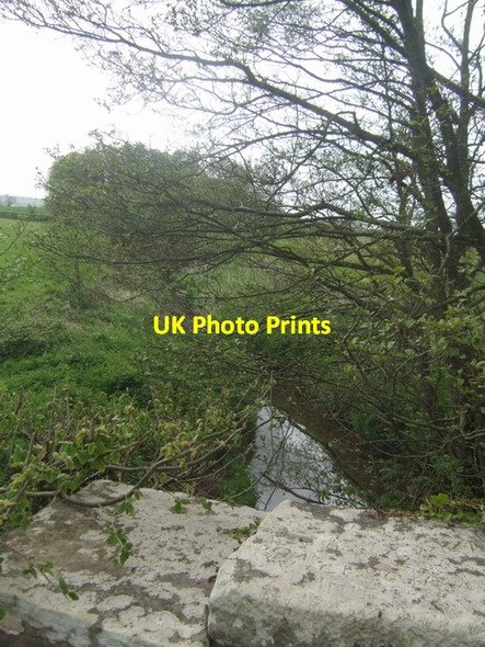 Photo 6"x4" River Corve - downstream of bridge at Brockton Brockton\/SO5793 c2009