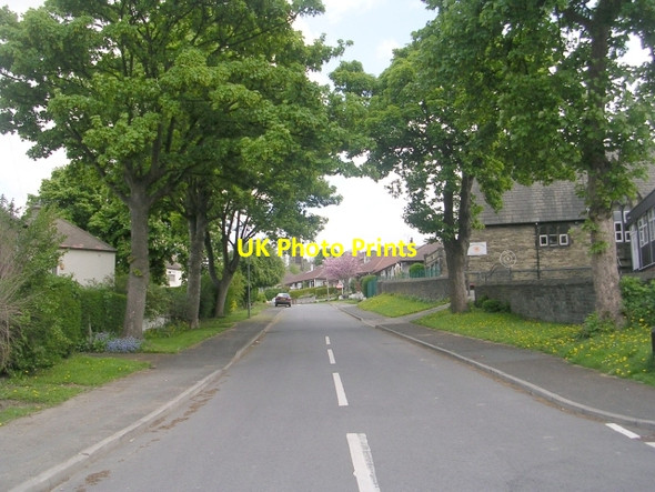 Photo 6"x4" Ashbourne Gardens - Bolton Lane Shipley\/SE1437 c2009