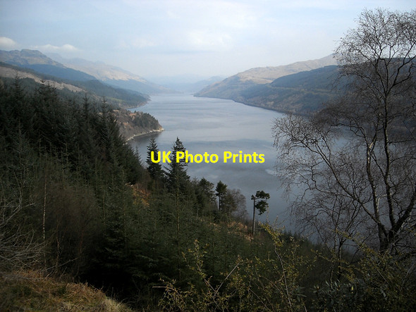 Photo 6"x4" Ardgartan Forest and Loch Long Sr\u00f2n Mallanach c2009
