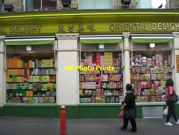Photo 6"x4" Oriental Delight, Macclesfield Street W1 Westminster c2009