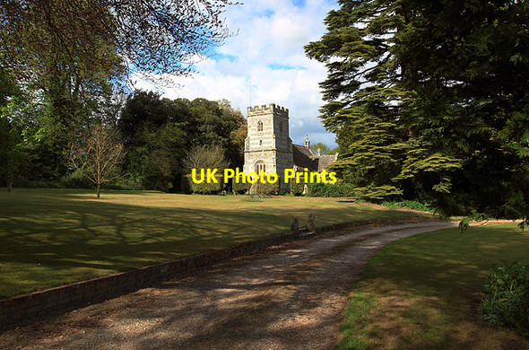 Photo 6"x4" Parish Church of St Mary, Chettle Chettle c2009