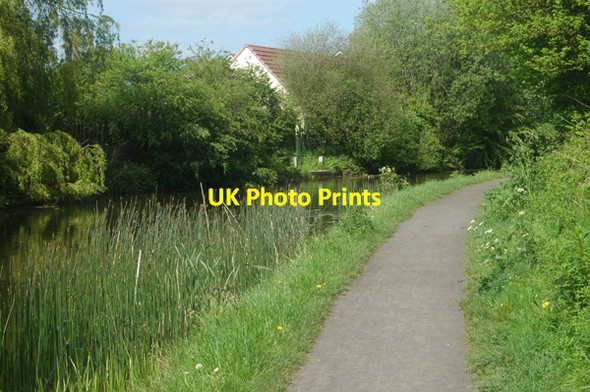 Photo 6"x4" Wyrley & Essington Canal near Wood End Wednesfield c2009