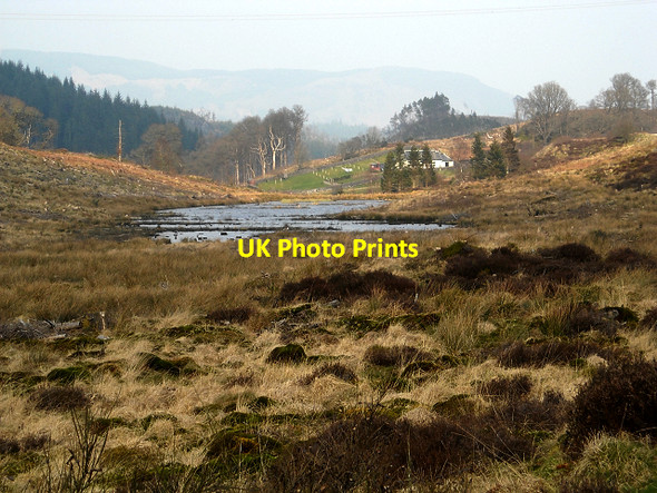 Photo 6"x4" Unmapped Loch in Loch Ard Forest Altskeith c2009