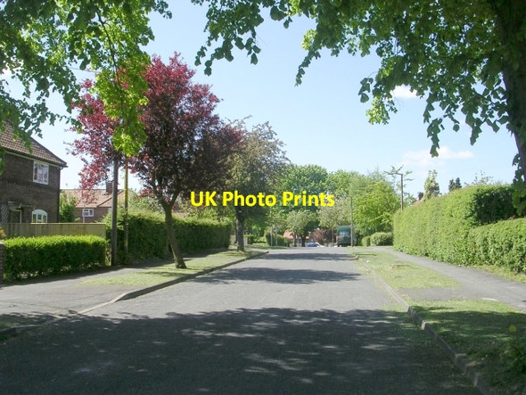Photo 6"x4" Grange Road - Grange Avenue Tadcaster c2009