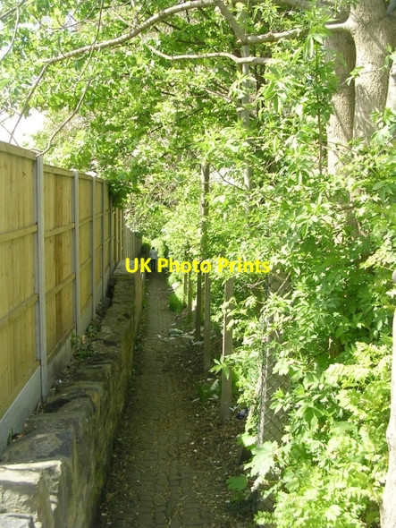 Photo 6"x4" Footpath - Heckmondwike Road Dewsbury c2009