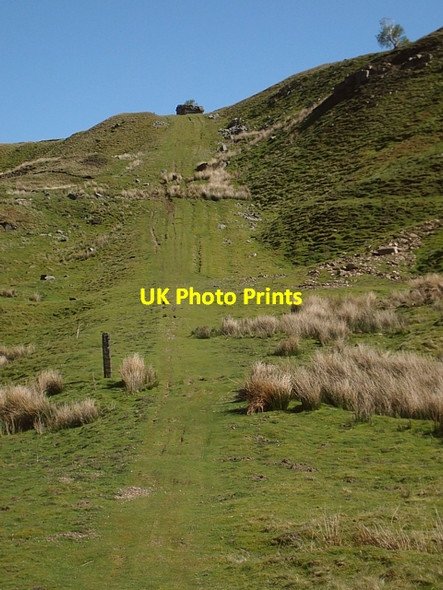 Photo 6"x4" Old incline Middlesmoor\/SE0974 c2009