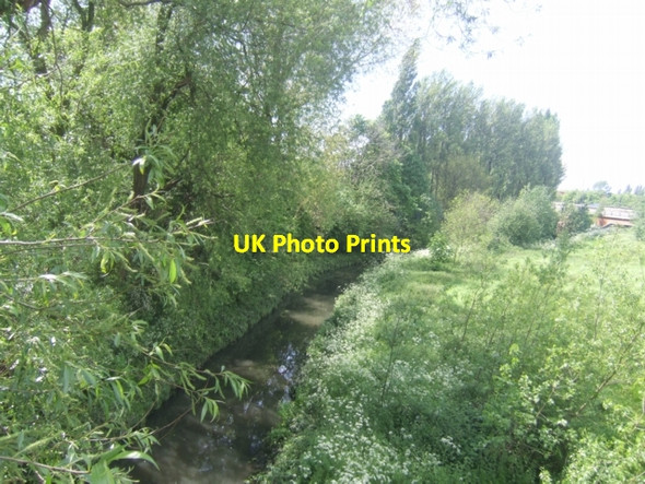 Photo 6"x4" River Tame viewed upstream towards the Black Country Route Darlaston c2009