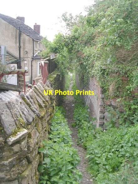 Photo 6"x4" Footpath - Halifax Road Cleckheaton c2009