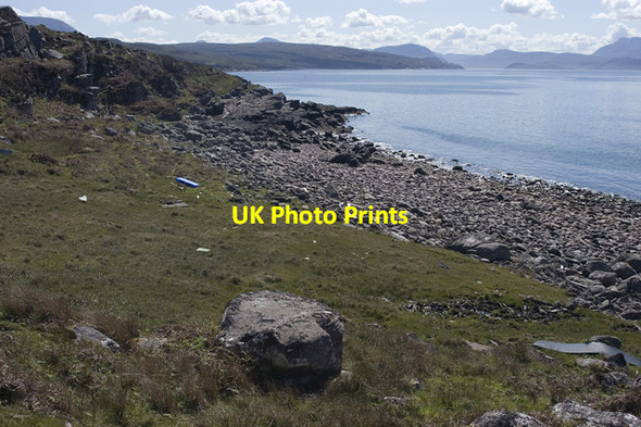 Photo 6"x4" Coastline near Redpoint Redpoint c2009