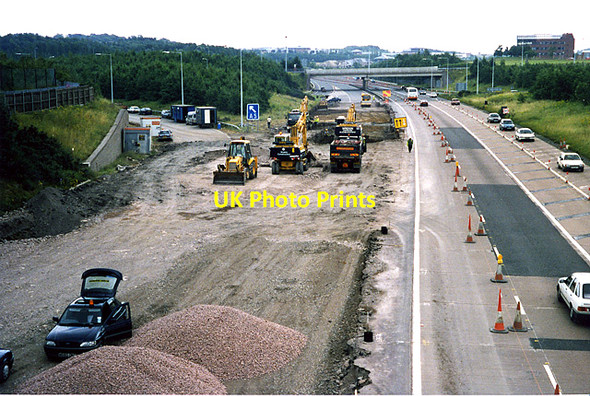 Photo 6"x4" Rebuilding M54 Telford c1997