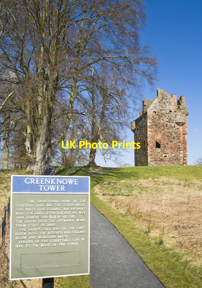 Photo 6"x4" Greenknowe Tower Gordon\/NT6443 c2009