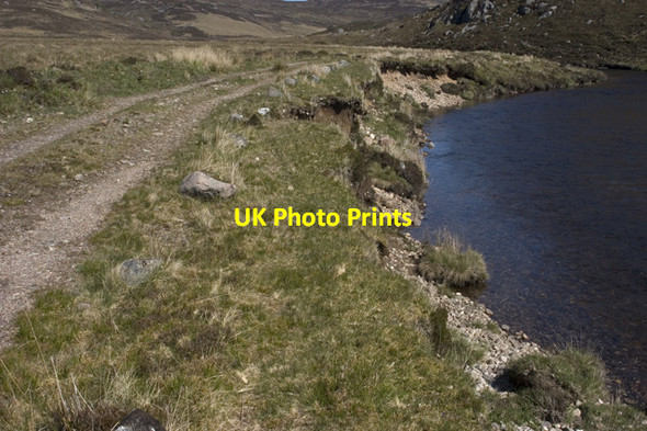 Photo 6"x4" Track by Gruinard River Carn nan Con-easan c2009