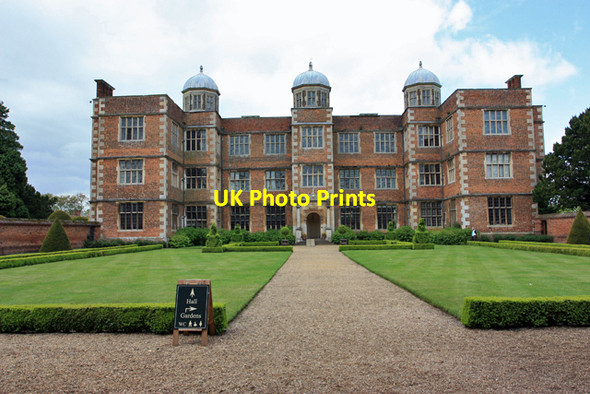 Photo 6"x4" Doddington Hall, front elevation Doddington\/SK9070 c2009