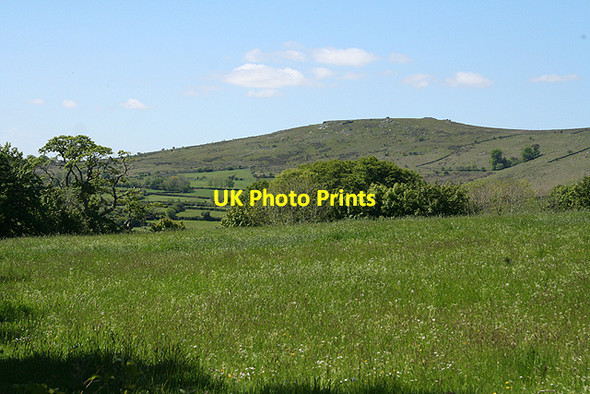 Photo 6"x4" Widecombe in the Moor: towards Corndon Tor Higher Dunstone c2009