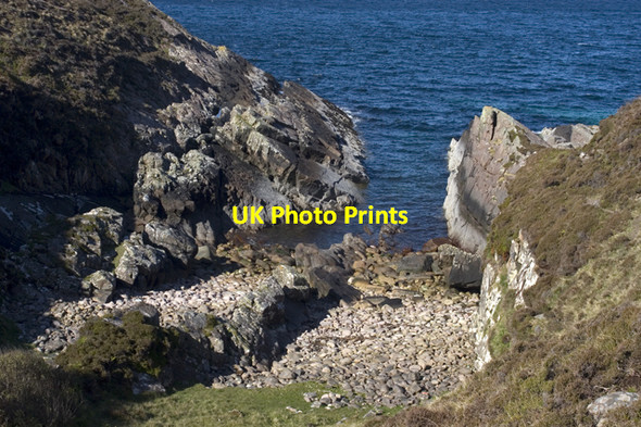 Photo 6"x4" Inlet at Geodhachan Tharailt Mellon Udrigle c2009