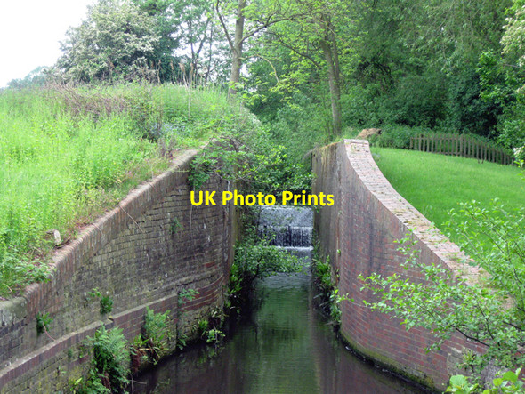 Photo 6"x4" Old Lock Chamber Eyton upon the Weald Moors c2009