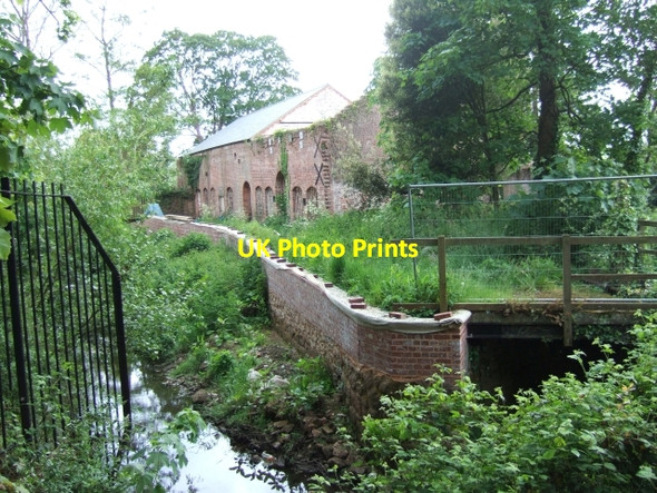 Photo 6"x4" Ruins of Exeter Paper Mill at Countess Wear Exeter c2009