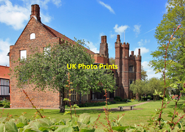 Photo 6"x4" Gainsborough Old Hall Gainsborough\/SK8189 c2009