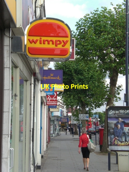 Photo 6"x4" Shop signs, High Road N12 Friern Barnet c2009