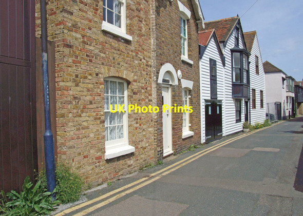 Photo 6"x4" Sea Wall Whitstable c2009 P2