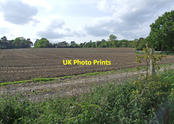 Photo 6"x4" Site boundary Ashbank\/TQ8253 c2009
