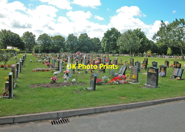 Photo 6"x4" Blacon Cemetery Chester c2005