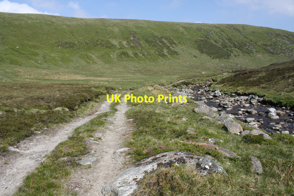 Photo 6"x4" Track following Elrick Burn Elrick Burn\/NH6712 c2009