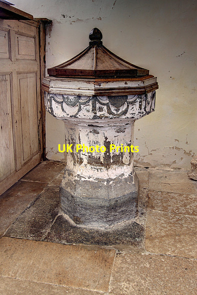 Photo 6"x4" Winterborne Tomson: Parish Church of St Andrew [interior] Winterborne Tomson c2009