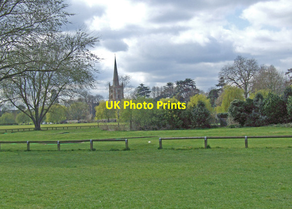 Photo 6"x4" River meadows Stratford-upon-Avon c2009