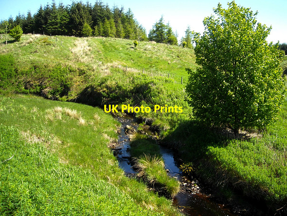Photo 6"x4" Pogiven Burn Glen Water\/NS5741 c2009 P1