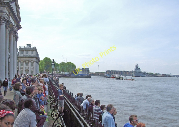 Photo 6"x4" River Thames Greenwich\/TQ3977 c2009
