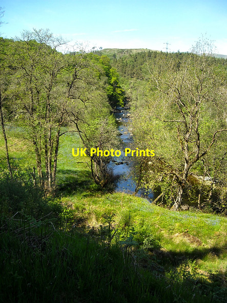 Photo 6"x4" Duchray Water Kinlochard c2009