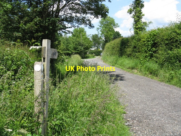 Photo 6"x4" Bridleway Near Newhouse Farm Stretton Grandison c2009