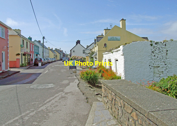 Photo 6"x4" Portmagee (An Caladh) street Portmagee c2008