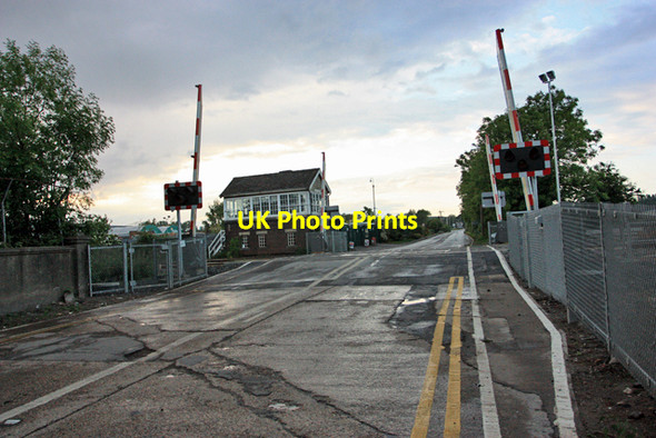 Photo 6"x4" Gibson Lane level crossing Melton\/SE9726 c2009