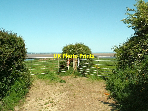 Photo 6"x4" Footpath from Glasson to the Solway shore Glasson\/NY2560 c2009