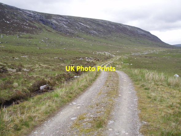 Photo 6"x4" Track near Loch an Aslaird Loch an Aslaird c2009