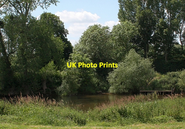 Photo 6"x4" Confluence of the Pool Brook and the River Severn Tunnel Hill\/SO8440 c2009