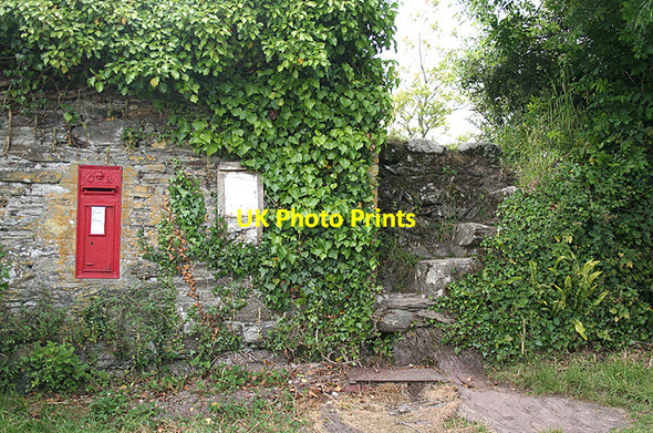 Photo 6"x4" Lansallos: by the churchyard Lansallos c2009