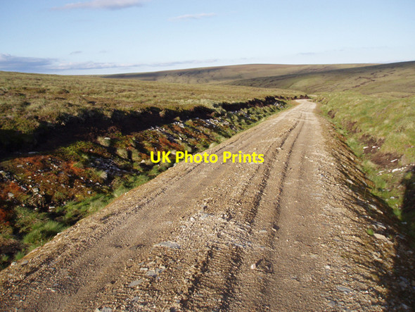 Photo 6"x4" Track SE of Carn Choire Odhair Carn Coire na h-Easgainn c2009